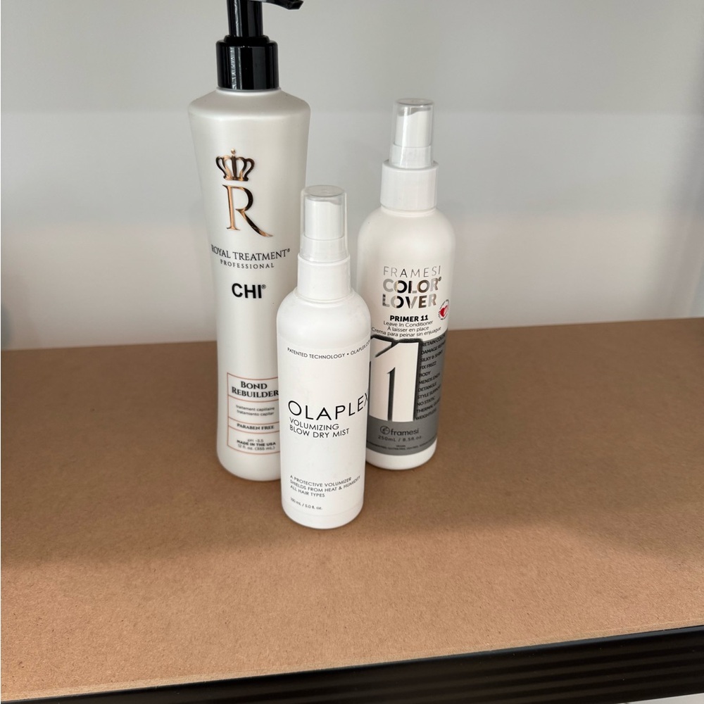 Royal Treatment, Framesi, and Olaplex